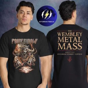 Powerwolf London Exclusive Tee Wake Up The Wicked Tour 2026 At OVO Arena Wembley In London UK On March 7 2026 Two Sided Unisex T-Shirt