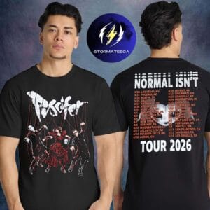 Puscifer Merch Dallas Normal Isnt North American Tour 2026 Marionette Dance Tour Dates Two Sided Unisex T-Shirt