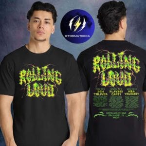 Rolling Lound 2026 Merch Exclusive Line Up Two Sided Unisex T-Shirt