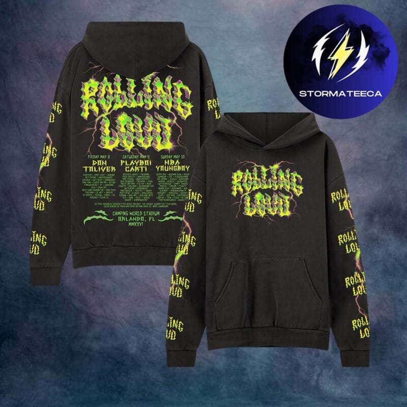 Rolling Lound 2026 Merch Exclusive Line Up Unisex Hoodie Shirt
