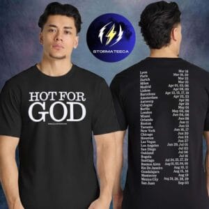 Rosalia Merch The Lux Tour 2026 Hot For God Two Sided Unisex T-Shirt