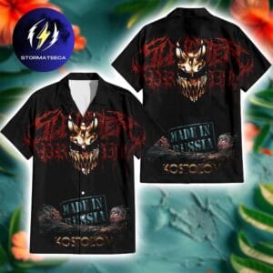 Slaughter To Prevail Kostolom Album Cover Summer Hawaiian Shirt