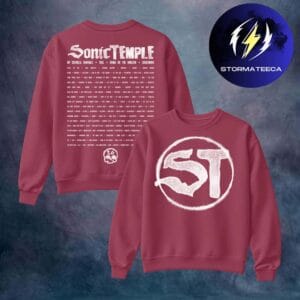 Sonic Temple 2026 Merch Music Festival On May 14-17 2026 In Columbus Ohio Distress ST Unisex Crewneck Shirt