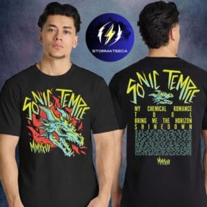 Sonic Temple 2026 Merch Music Festival On May 14-17 2026 In Columbus Ohio Dragon Thorn Two Sided Unisex T-Shirt
