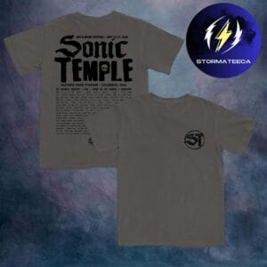Sonic Temple 2026 Merch Music Festival On May 14-17 2026 In Columbus Ohio Tonal Two Sided Unisex T-Shirt