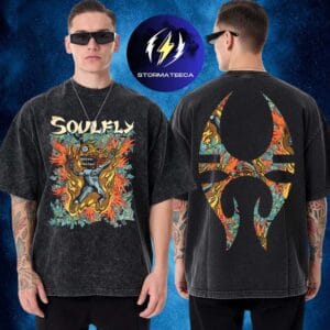 Soufly Merch Gor Gor Strikes Back Tour 2026 Storm The Gates Two Sided Washed T-Shirt