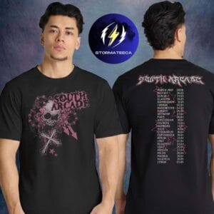 South Arcade Merch With 5 Seconds Of Summer Europe Tour 2026 Tour Dates Two Sided Unisex T-Shirt