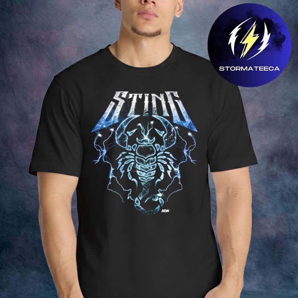 Sting x AEW The Icon Limited Edition Unisex T-Shirt Sting x AEW The Icon Limited Edition Unisex T-Shirt