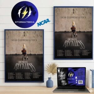 Taylor Momsen Dear God World Tour 2026 Schedule Home Decor Poster Canvas