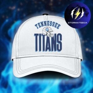 Tennessee Titans Merch New Logo Helmet Gameday Couture Fierce Focus Relaxed Fit Classic Cap Hat Snapback