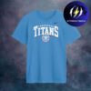 Tennessee Titans Merch New Logo Nike Edge Enforcer Light Blue Unisex T-Shirt
