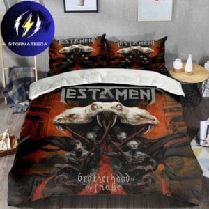 Testament Brotherhood Of The Snake Album Cover Bedding Set