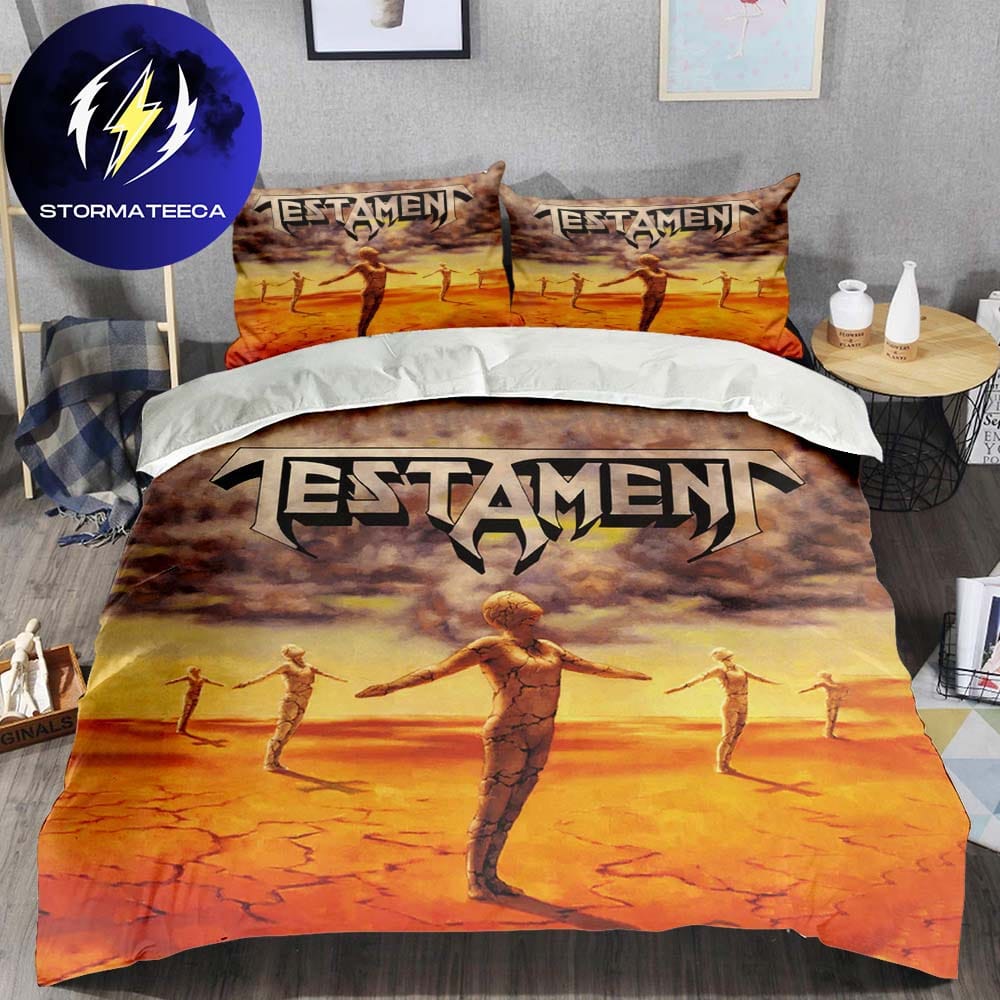 Testament Practice What You Preach Album Cover Bedding Set Testament Practice What You Preach Album Cover Bedding Set