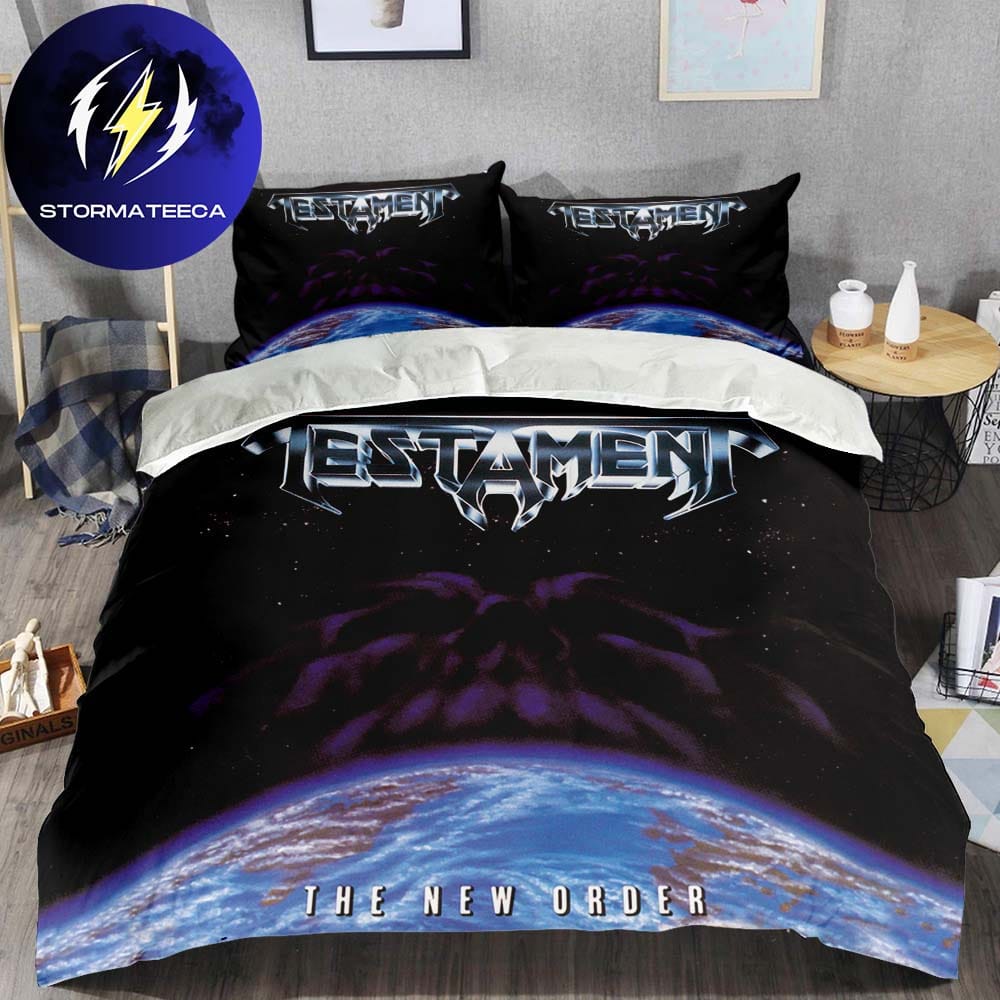 Testament The New Order Album Cover Bedding Set Testament The New Order Album Cover Bedding Set