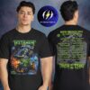 Testament Thrash Of The Titans North America Tour 2026 Pop Up Merch Prepare For War Two Sided Unisex T-Shirt