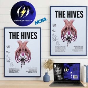 The Hives Exclusive Poster East Coast Tour 2026 Tour Dates Home Decor Poster Canvas