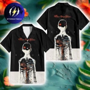 Three Days Grace Human Album Cover Summer Hawaiian Shirt