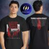 Three Days Grace Merch Tour 2026 Two X Two Sided Unisex T-Shirt