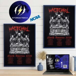 Whitechapel Merch North America Tour 2026 The Ritual Of Whitechapel Schedule Home Decor Poster Canvas