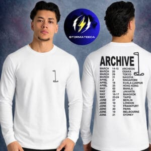 Woodz 2026 World Tour Official Merchandise Archive 1 Two Sided Long Sleeve Shirt