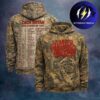 Zach Bryan Merch With Heaven On Tour 2026 Logo Tour Dates Camo Unisex Hoodie Shirt