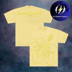 Zara Larsson Merch Midnight Sun Tour 2026 Summer Gold Two Sided Unisex T-Shirt