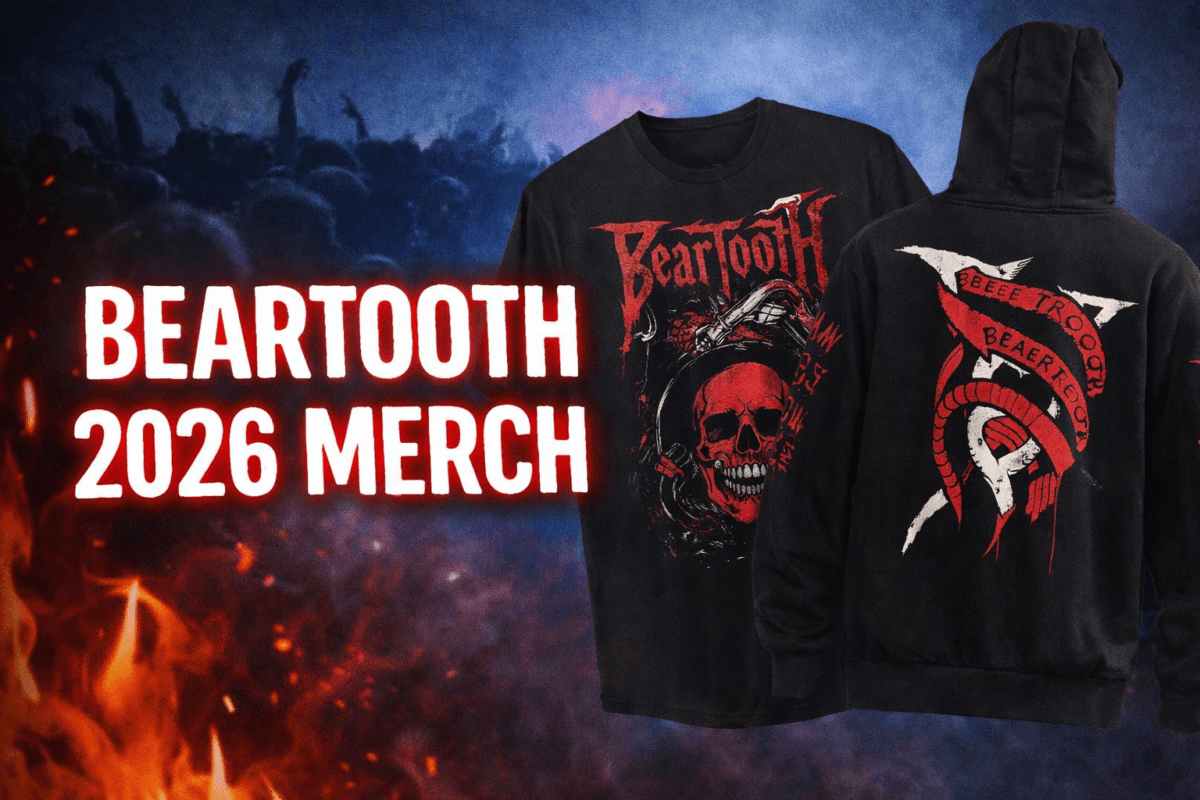 Beartooth 2026 tour merchandise preview