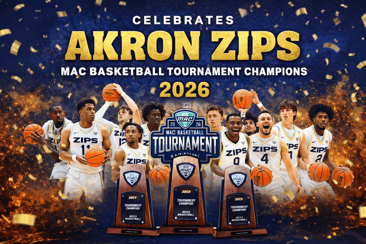 Akron Zips 2026 Tournament Champions