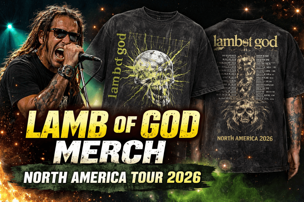 Lamb Of God tour merchandise 2026