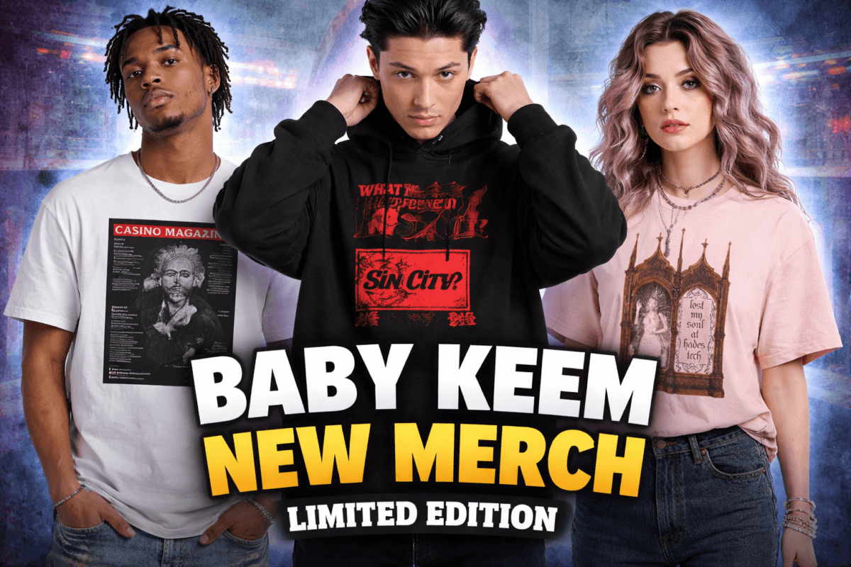 Baby Keem limited edition merch promo