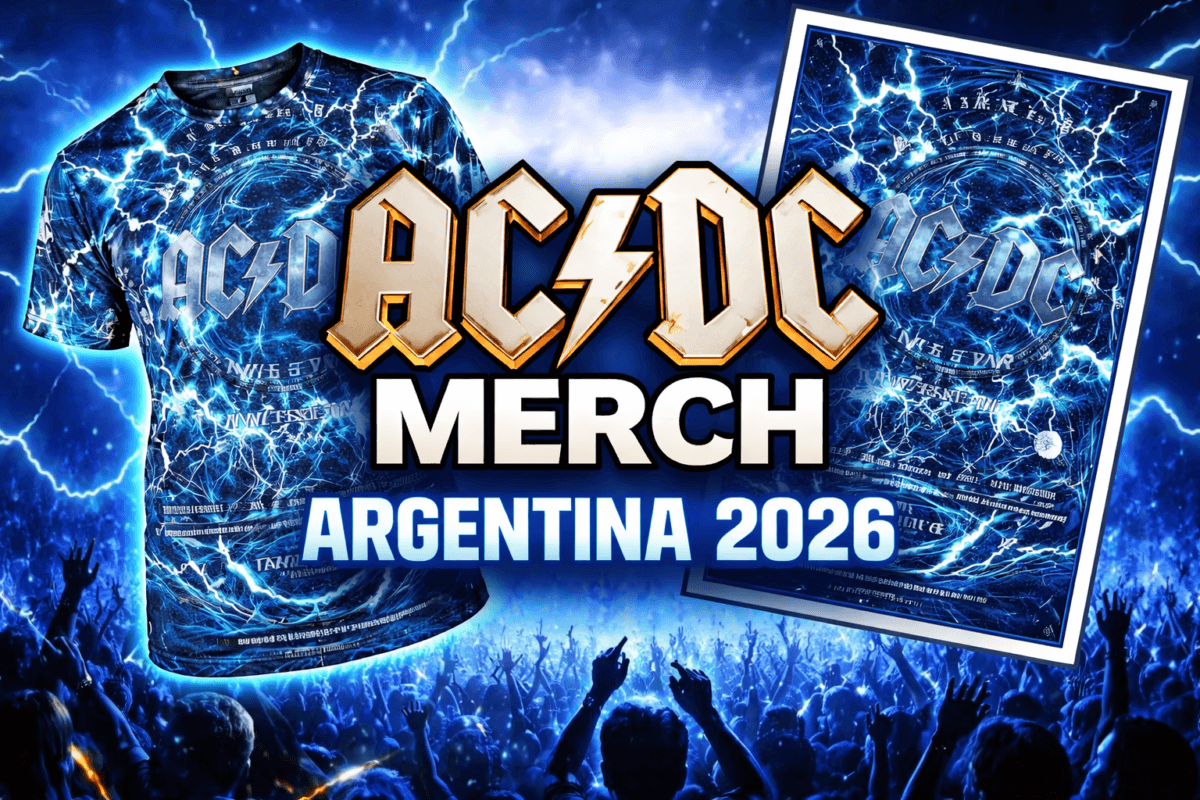AC/DC Argentina 2026 tour merch