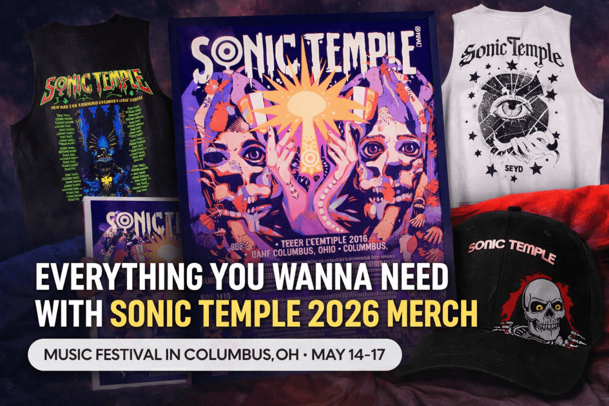 Sonic Temple 2026 merch preview