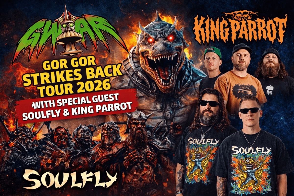 Gor Gor strikes back tour poster