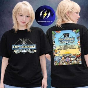 A Day To Remember Big Ole Boat Show 2026 Event Poster With Knocked Loose And The Devil Wears Prada On April 28 May 2 2027 Two Sided Unisex T-Shirt