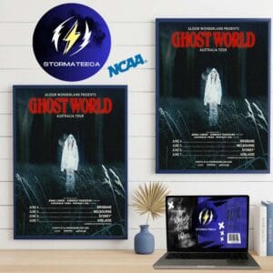 Alison Wonderland Ghost World Astralia Tour 2026 Schedule Home Decor Poster Canvas