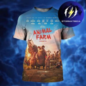 Animal Farm Movie Official Poster On Theaters 1 May 2026 All Over Print Shirt