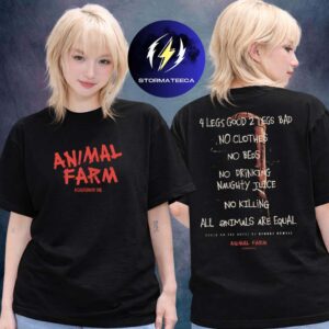 Animal Farm x AMC Theatres Merch A Cautionary Tail Two Sided Unisex T-Shirt