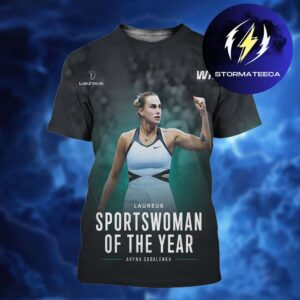 Aryna Sabalenka x Laureus 2026 Celebrates Sportswoman Of The Year All Over Print Shirt
