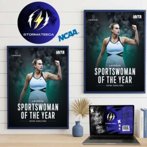 Aryna Sabalenka x Laureus 2026 Celebrates Sportswoman Of The Year Home Decor Poster Canvas