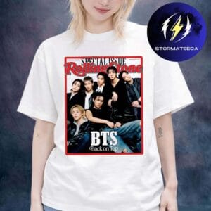 BTS x Rolling Stone Cover Special Issue Bts Back On Top Unisex T-Shirt