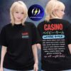Baby Keem Merch Casino World Tour 2026 Road Map Two Sided Unisex T-Shirt