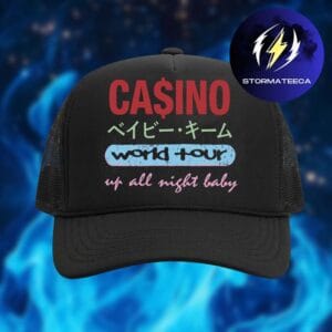 Baby Keem Merch Casino World Tour 2026 Trucker Hat
