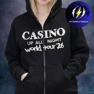 Baby Keem Merch Casino World Tour 2026 Zip Hoodie Shirt