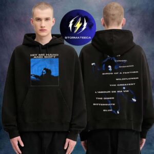 Billie Eilish Hit Me Hard And Soft Live Tour 2026 Fan Merch HMHAS Two Sided Unisex T-Shirt