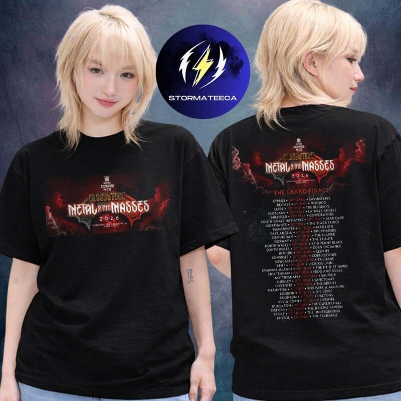 Bloodstock Metal 2 The Masses M2TM 2026 The Grand Final Schedule Two Sided Unisex T Shirt