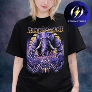Bloodywood Merch System Of A Brown USA Tour 2026 Cosmic Elephant Unisex T-Shirt