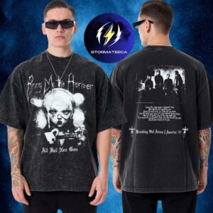 Bring Me The Horizon Merch Sick New World Festival And Tour 2026 All Hail Nex Gen Two Sided Washed T-Shirt