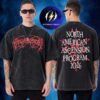 Bring Me The Horizon Merch Sick New World Festival And Tour 2026 Dig It Two Sided Washed T-Shirt