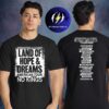 Bruce Springsteen 2026 Land Of Hope & Dreams American Tour No Kings Two Sided Unisex T-Shirt