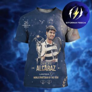 Carlos Alcaraz x Laureus 2026 Celebrates World Sportsman Of The Year All Over Print Shirt